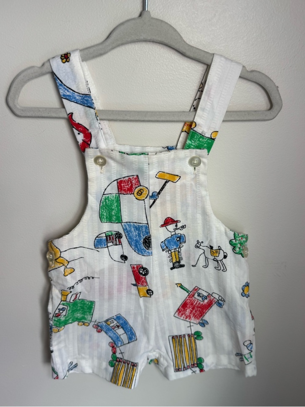 Healthtex Vintage Colorful Doodle Print Size 18M